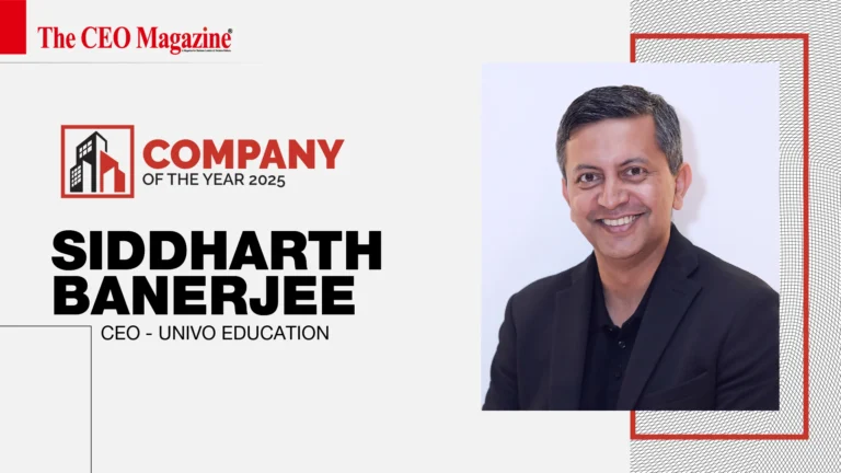 সিদ্ধার্থ ব্যানার্জী: ইউনিভো-র মিশনের নেতৃত্ব — উচ্চ শিক্ষা কে ভবিষ্যতের জন্য প্রস্তুত করা